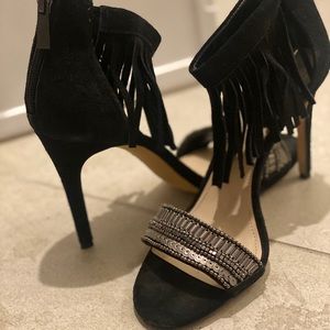 Vince camuto fringe heels